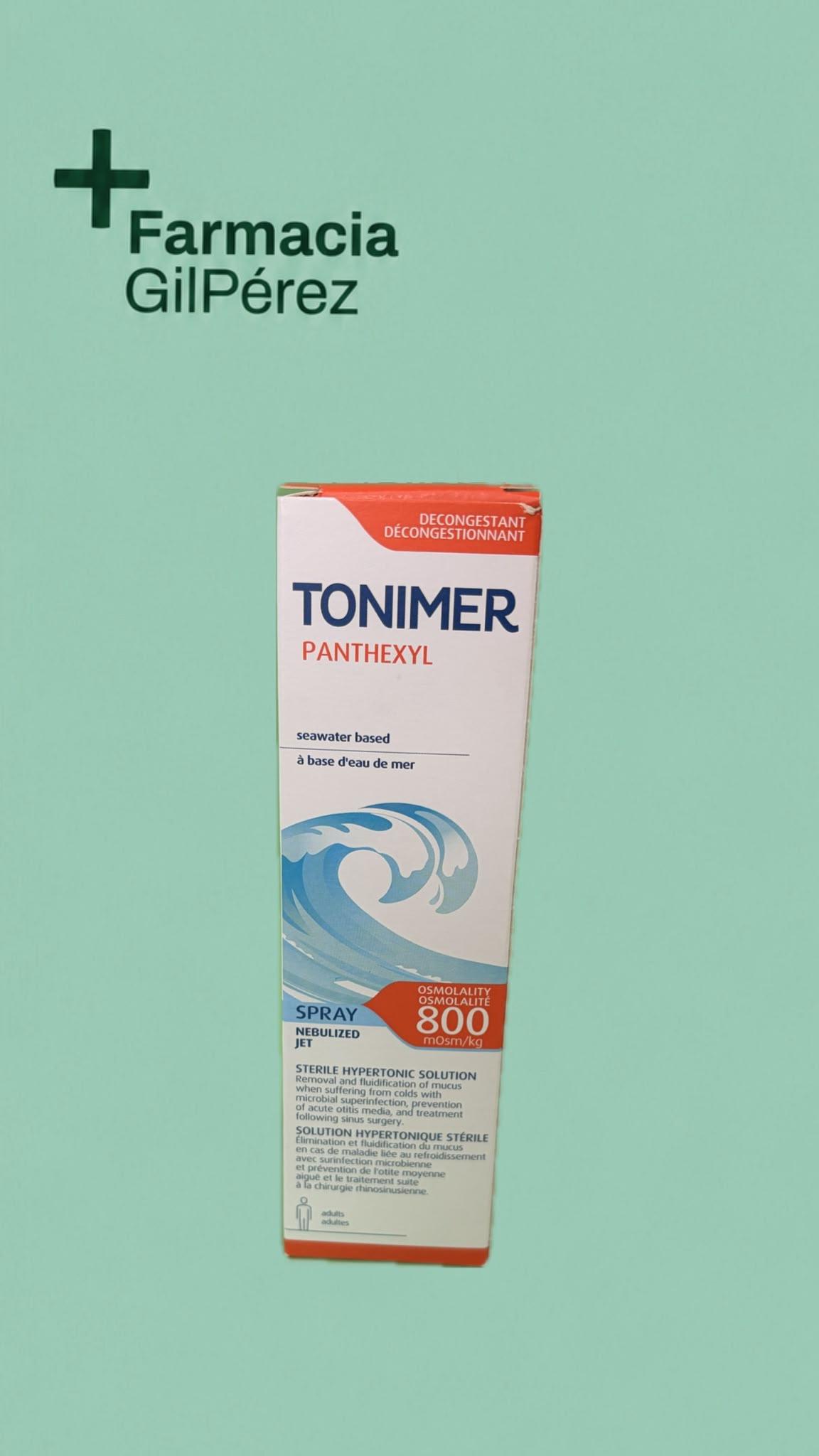 Tonimer Panthexyl Descongestionante Spray 100ml