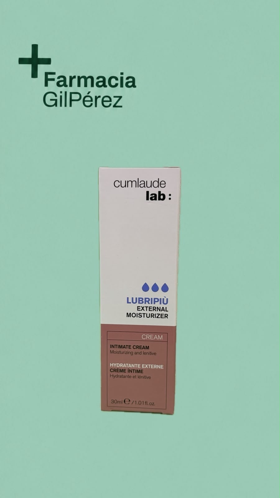 Cumlaude Lubripiu Hidratante externo 30ml