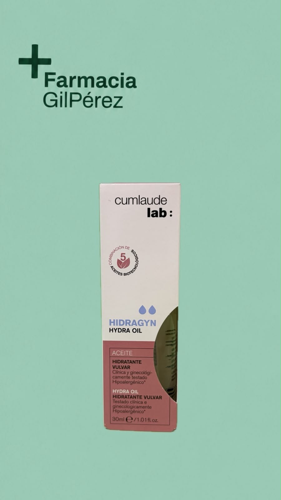 Cumlaude Hydra Oil Hidratante Vulvar 30ml