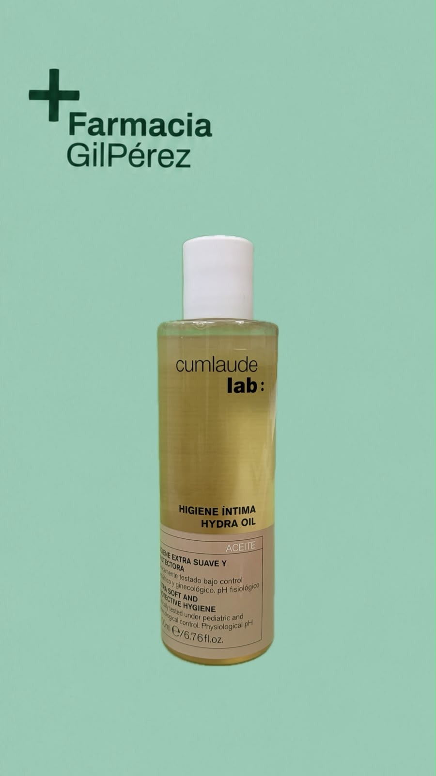 Cumlaude Higiene Intima Hydra Oil 200ml