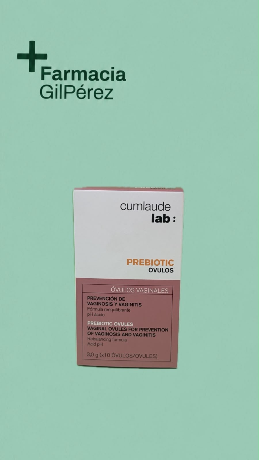Cumlaude Prebiotic 10 Ovu.Vag.