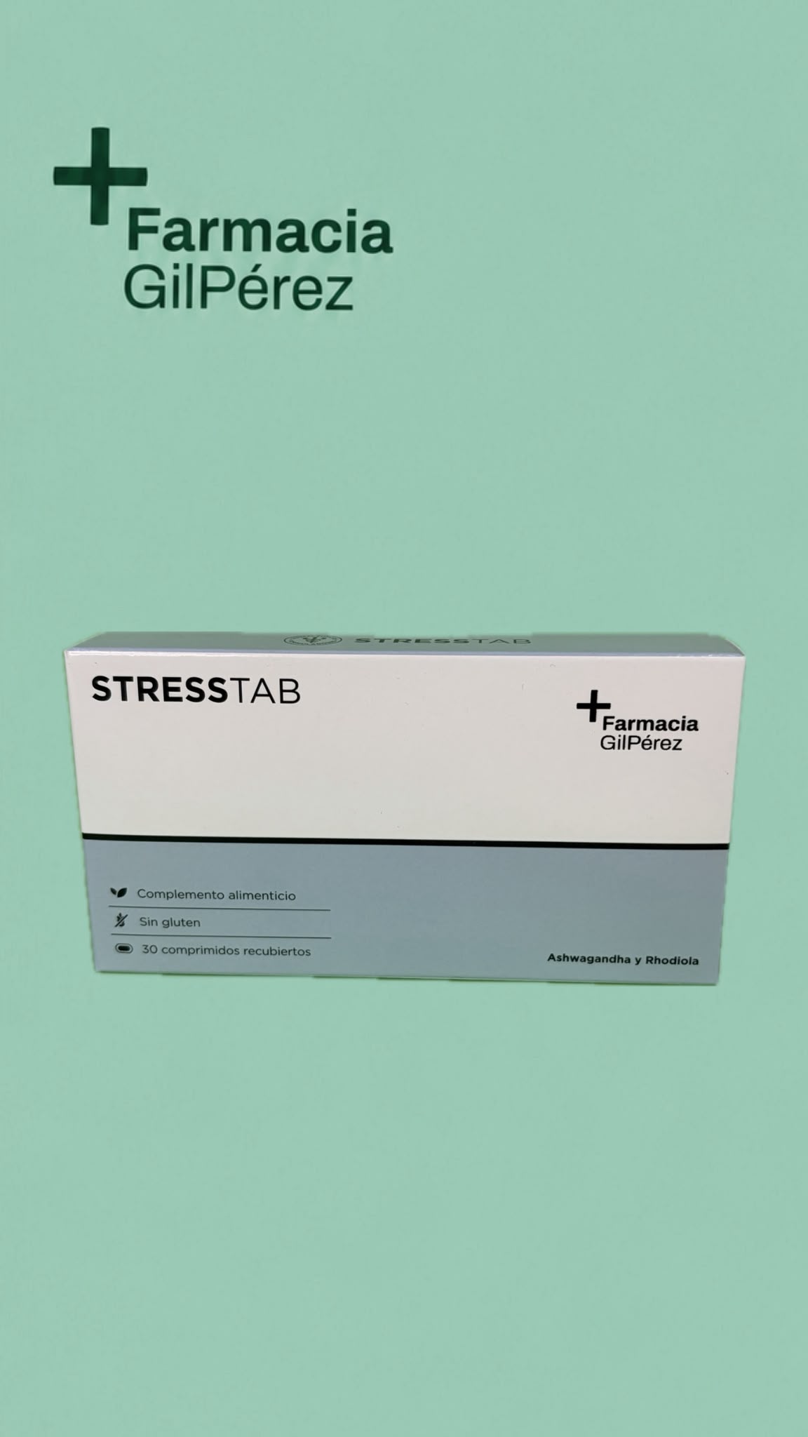 Gil Perez Stresstab Rhodiola + Ashwagandha 30comp Ref/Fpardlz2S