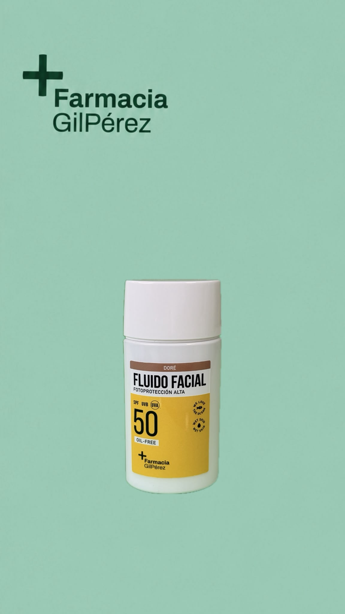 Gil Perez Fluido Facial Spf50 Doré Ref/Fpdr5030S