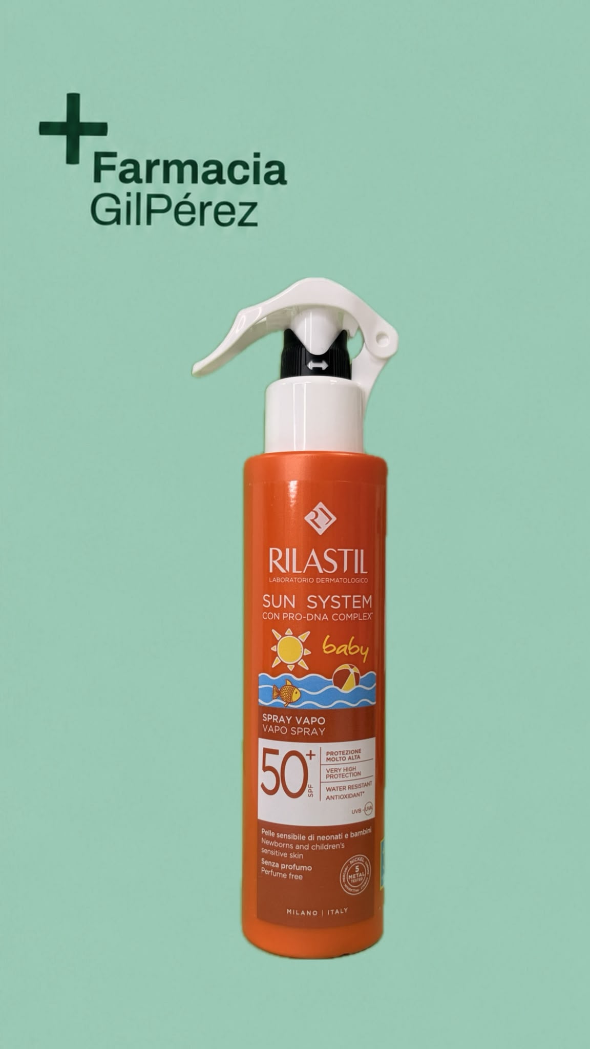Rilastil Sun System Baby Spray Vaporizador SPF 50 200 ml