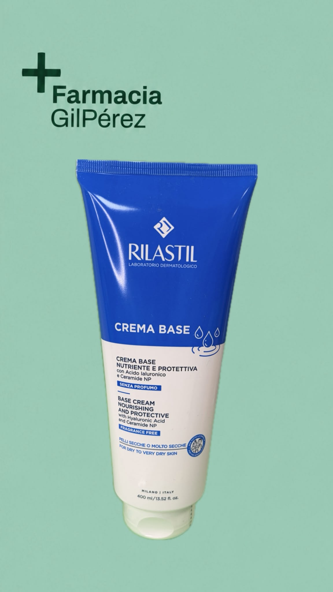 Rilastil Crema Base Hidratante 400ml