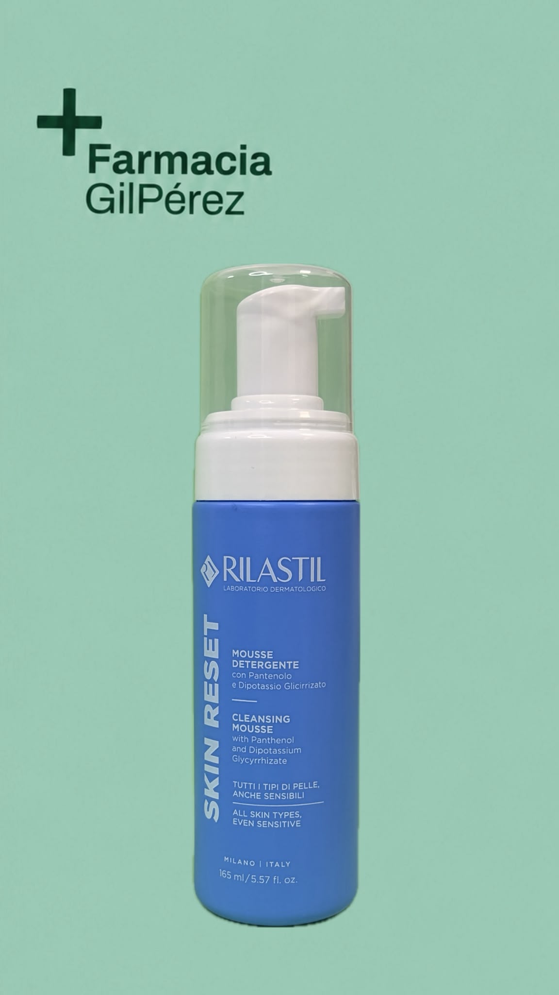 Rilastil Skin Reset Mousse limpiadora 165ml