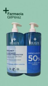 Rilastil Xerolact Gel LIimpiador 1L 2ªud 50% Descuento