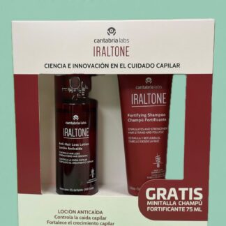 Iraltone Loción Anticaída 100ml + Champú Fortificante 75ml