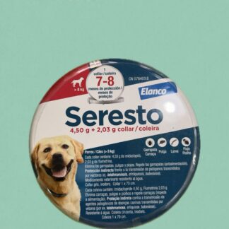 SERESTO COLLAR PERR.+8KG GRANDE VET
