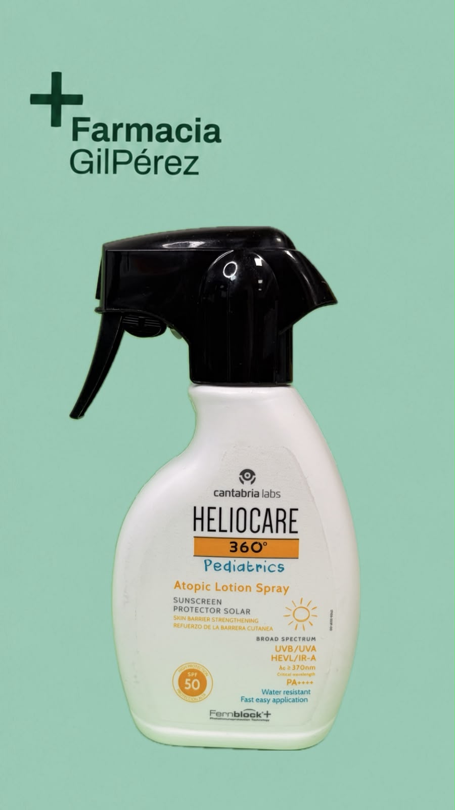 Heliocare 360º Pediatric Atop.Spray