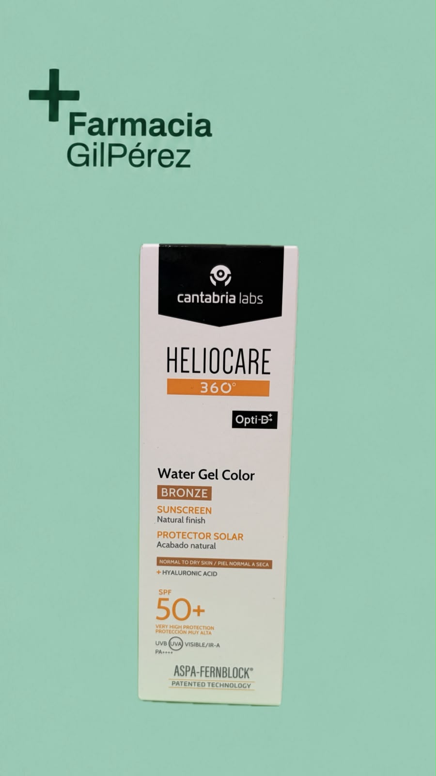 Heliocare 360º Wat.Gel Bron.50