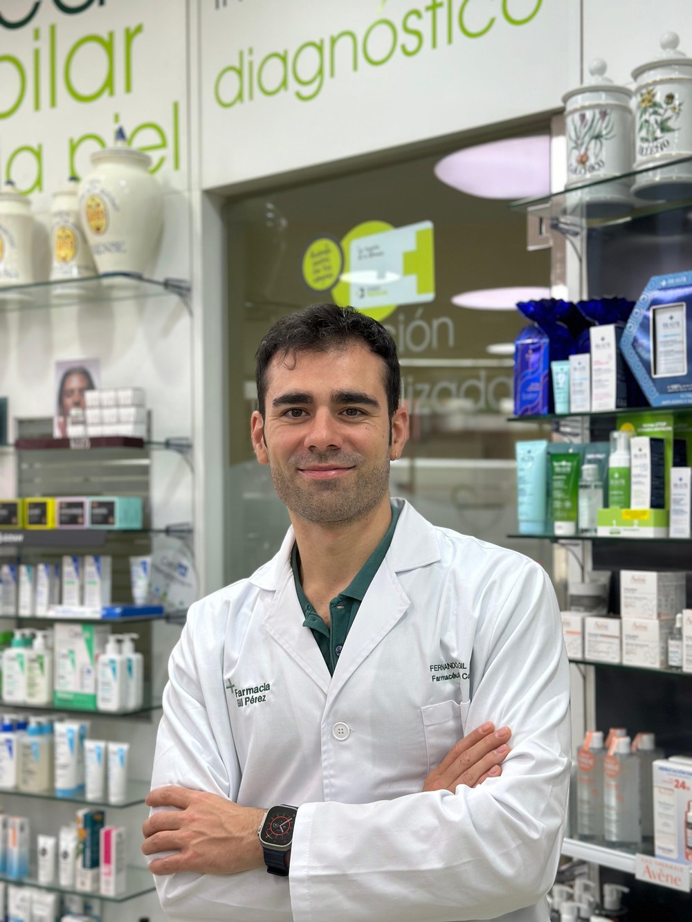Fernando Gil Pérez, farmacéutico y nutricionista de Farmacia Gil Pérez